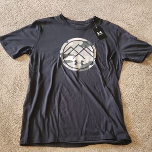 Under Armour Men's Dark Gray Camo Graphic Tee